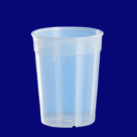 Mehrwegbecher 0,25l PP transparent